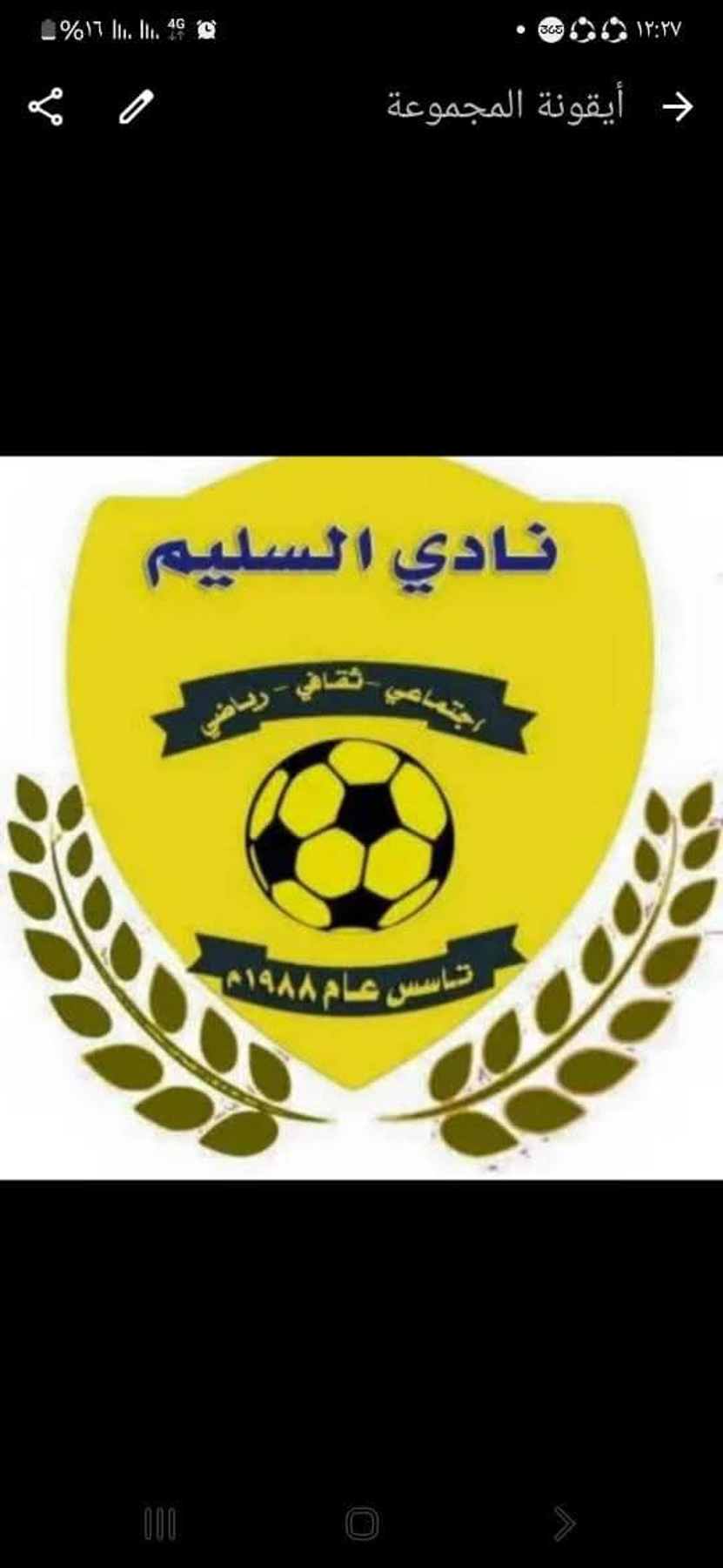 شعار نادي السليم الرياضي أبو حمد